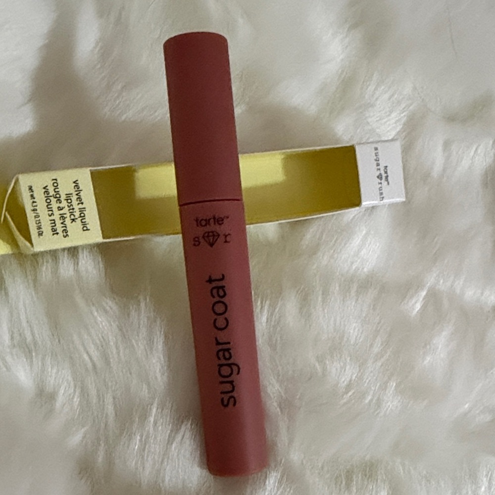 NWT Tarte Sugar Rush Velvet Liquid Lipstick in Cupcake